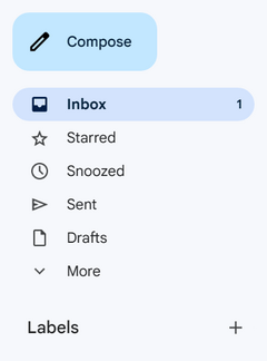 gmail create new label folder