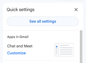 gmail settings disable email conversation view