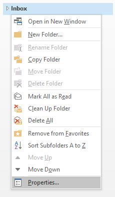 outlook settings move old emails from inbox to archive folder