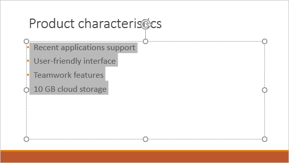 Animate bullet points to show list items one by one - PowerPoint