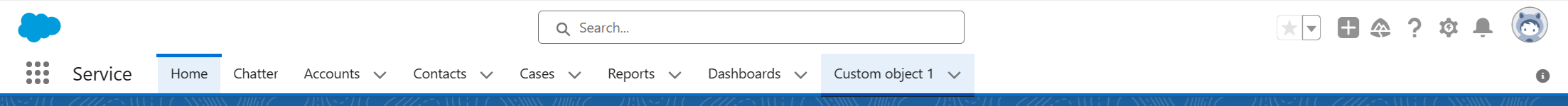 salesforce new custom object menu