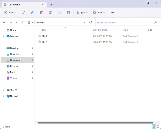 windows 11 file explorer files without extension