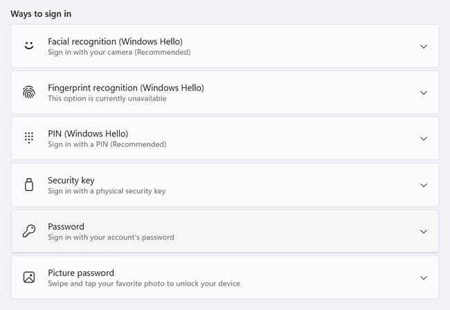 windows 11 sign in to account with password instead of pin