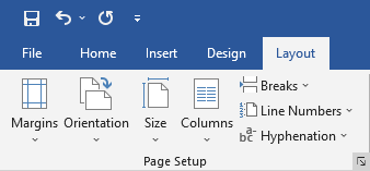 word center text vertically on page